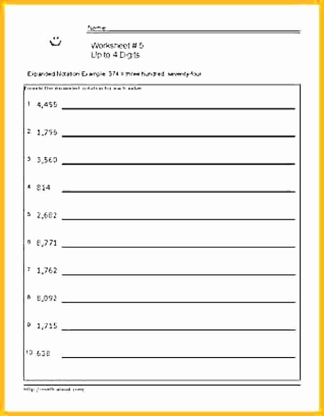 Expanded form with Exponents Worksheet Worksheet French Greetings Worksheets Practice with