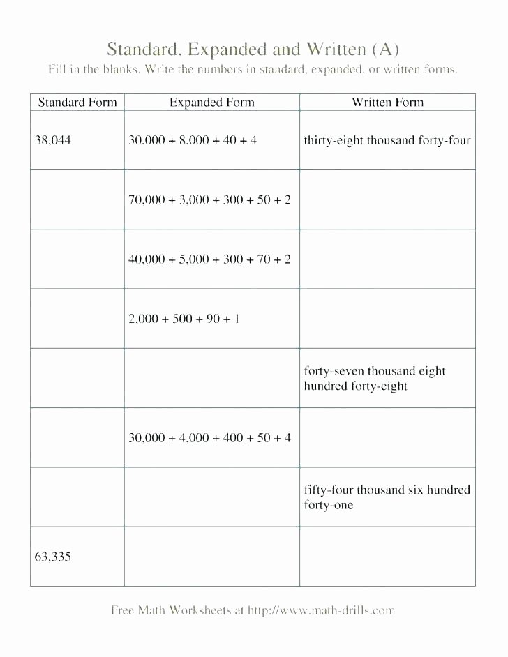 Expanded form Worksheets 5th Grade Math Worksheets Angles 5th Grade – Stnicholaseriecounty