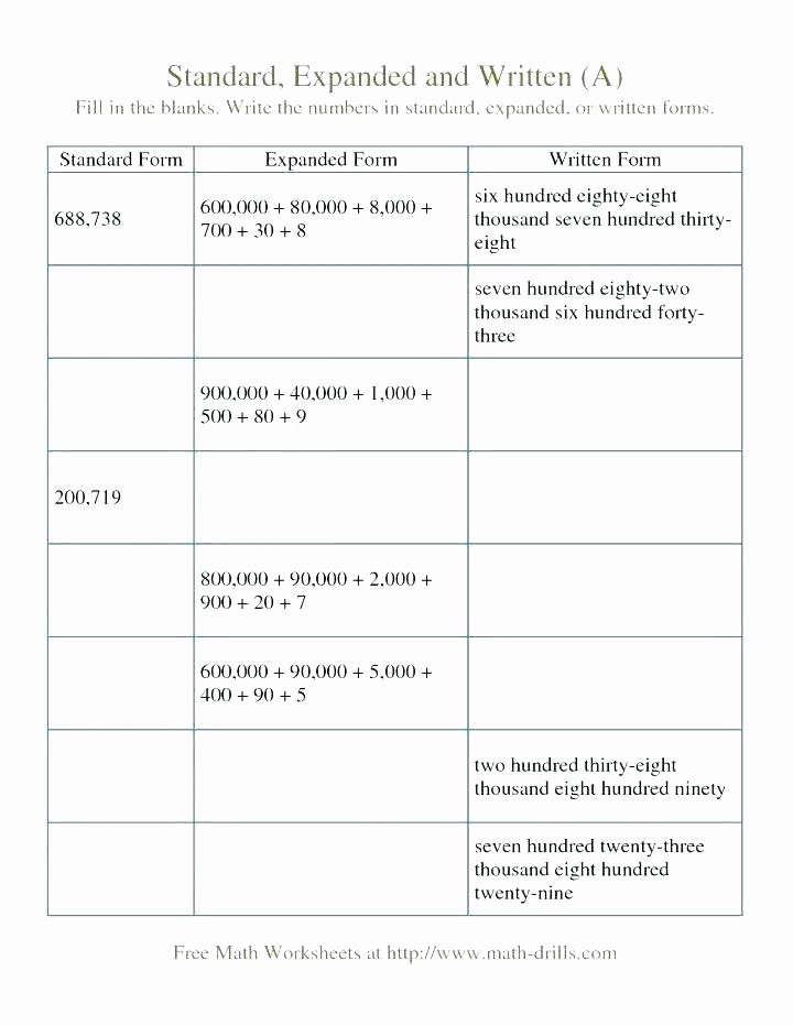 Expanded Notation with Decimals Worksheets Curriculum Place Value Worksheets and Task Cards Year 2