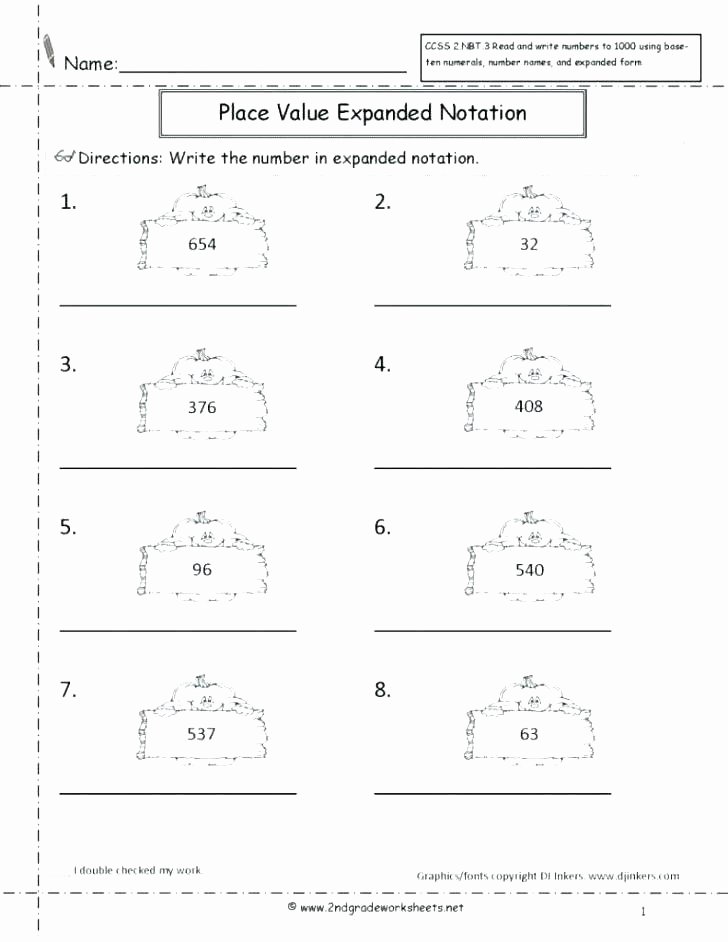 Expanded Notation with Decimals Worksheets Standard form and Expanded form Worksheets – Jhltransports