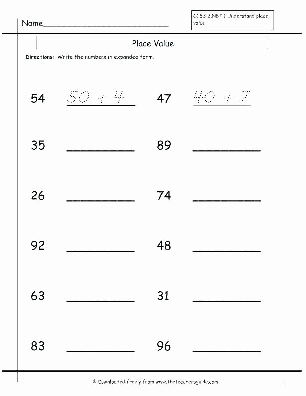 Expanded Notation with Decimals Worksheets What is A Expanded form In Math – ispe Indonesia