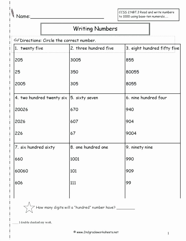 Expanded Notation Worksheets 3rd Grade Place Value Expanded form Cut and Paste Worksheet to