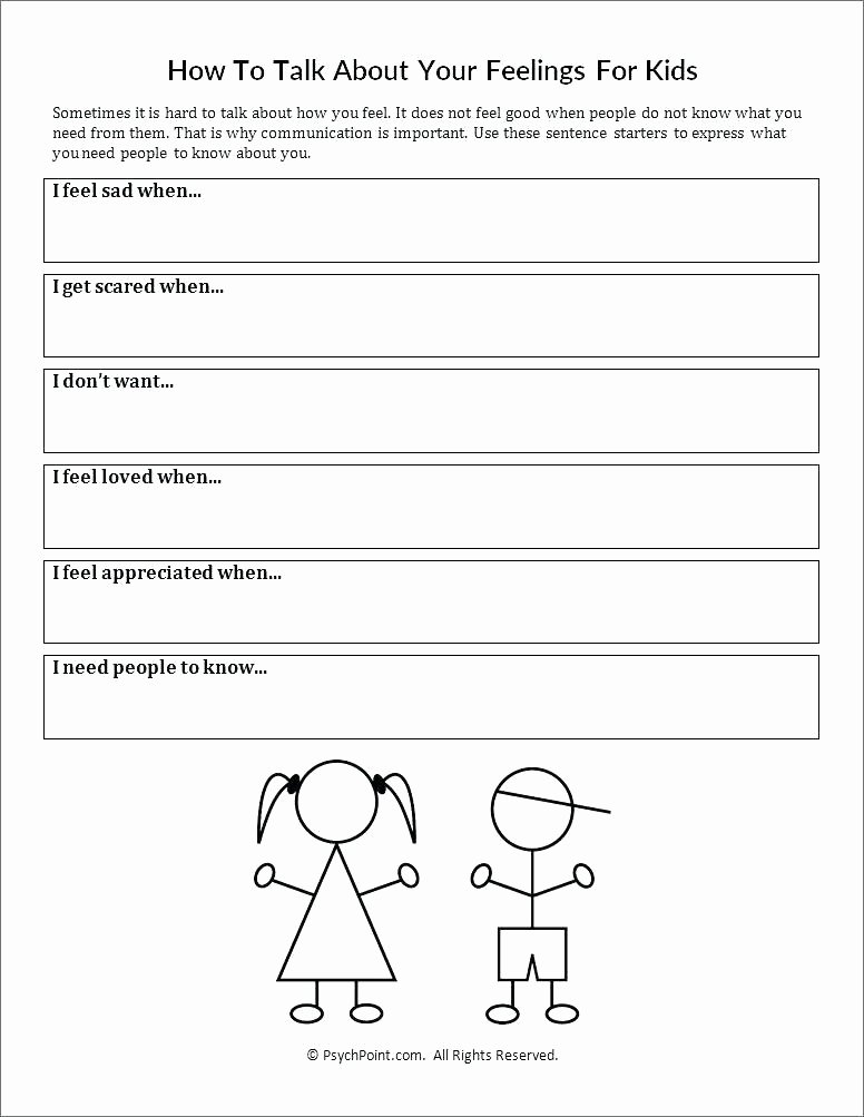 Feelings Worksheets for Kids Kidzone Worksheets Kindergarten – Openlayers