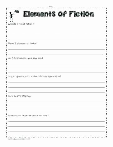 Fiction and Nonfiction Worksheets Pdf Main Idea Worksheets 4th Grade
