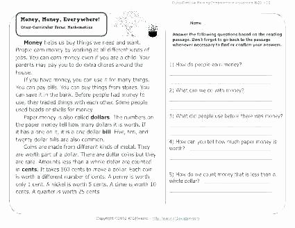 Fiction and Nonfiction Worksheets Pdf Small Prehension Passages for Grade 3
