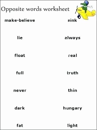 First Grade Antonyms Worksheet Synonyms and Antonyms Worksheets for 7th Grade – Primalvape