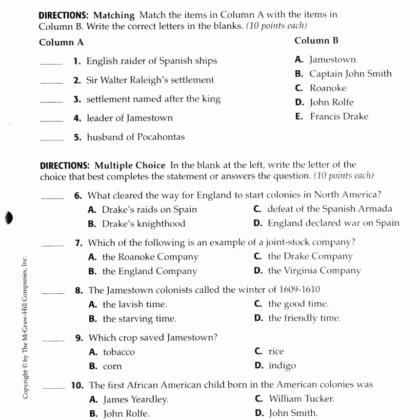 First Grade History Worksheets Download the Facts Worksheets Grade south History State