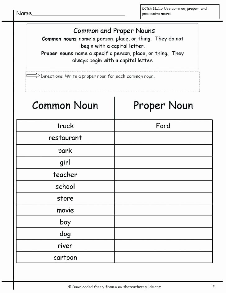 First Grade Pronoun Worksheets Grade 2 English Worksheets