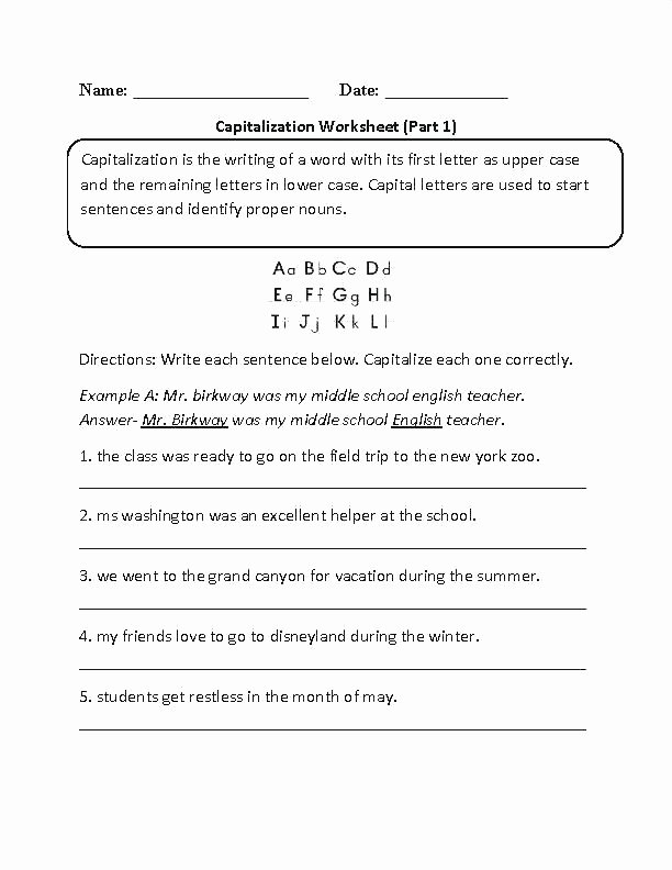First Grade Punctuation Worksheets Free Punctuation Worksheets