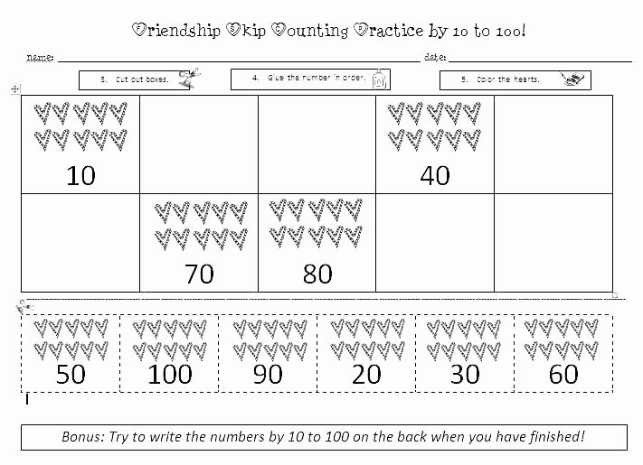 First Grade Skip Counting Worksheets Skip Counting Free Worksheets – Dufresneassociates