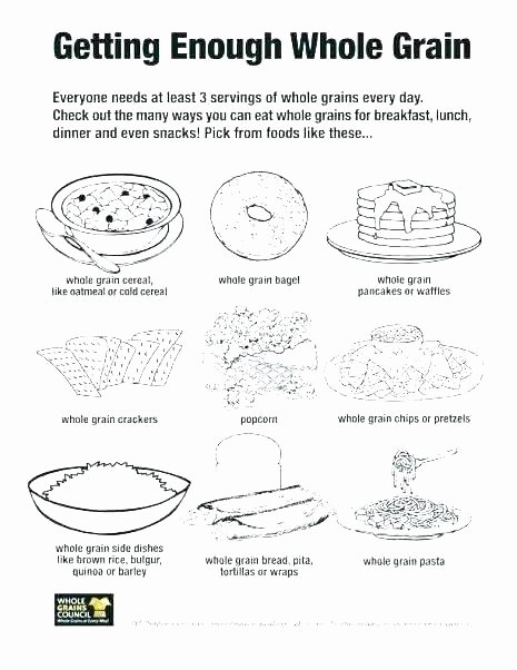 Five Food Groups Worksheets Meat Food Group Coloring Pages – Ecopage