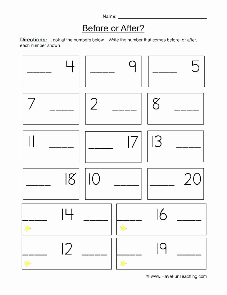 Following Directions Coloring Worksheet before and after Worksheets Kindergarten