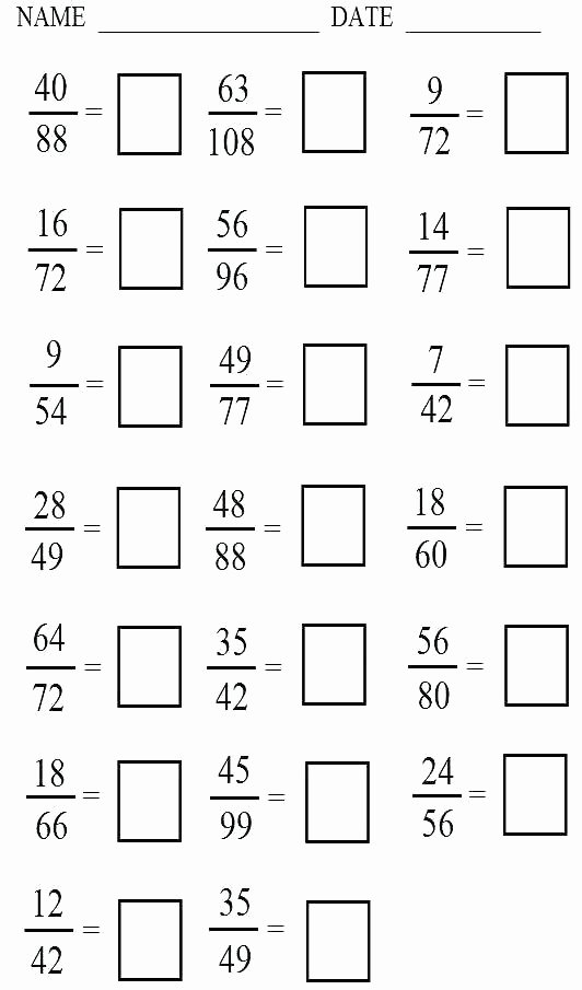 Fractions Common Core Worksheets 4th Grade Fractions Worksheets