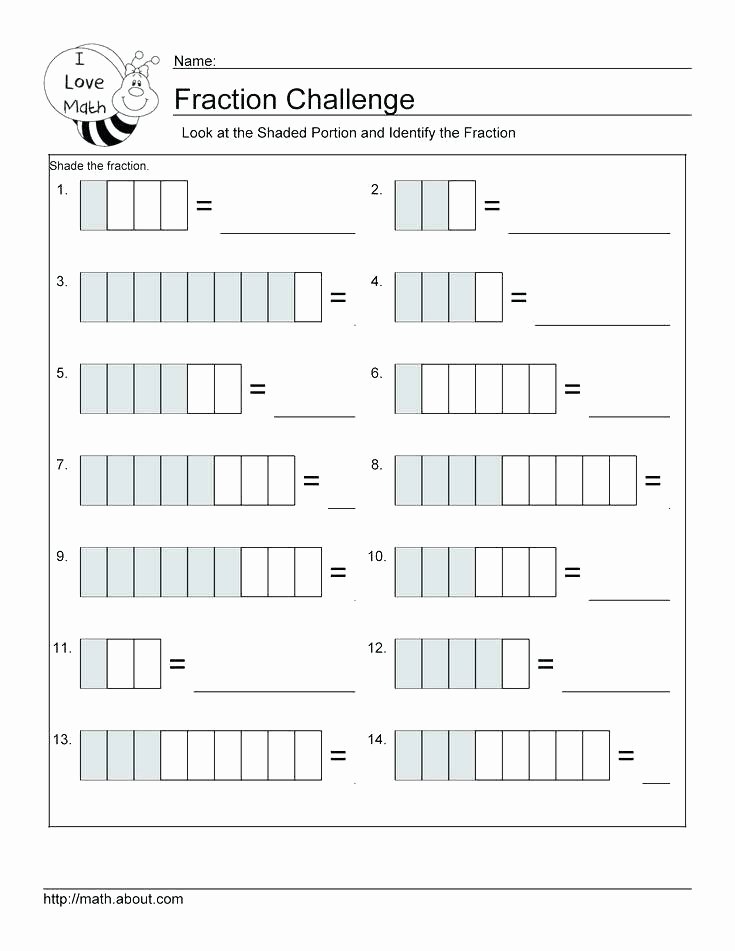 Fractions Worksheets 2nd Grade 2nd Grade Fractions Worksheets