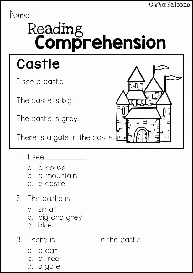 Free 1st Grade Comprehension Worksheets Reading Prehension Worksheets for Grade 2 – Openlayers