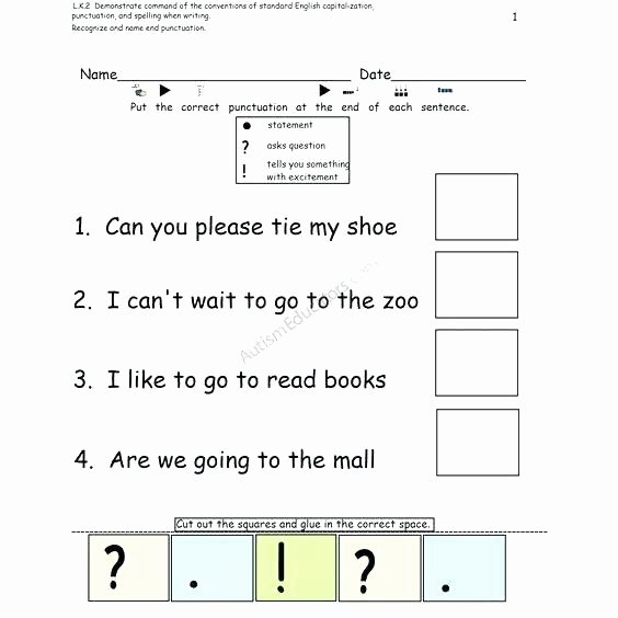 Free Capitalization Worksheets Capitalization Worksheets Grade Kids Practice for Second and