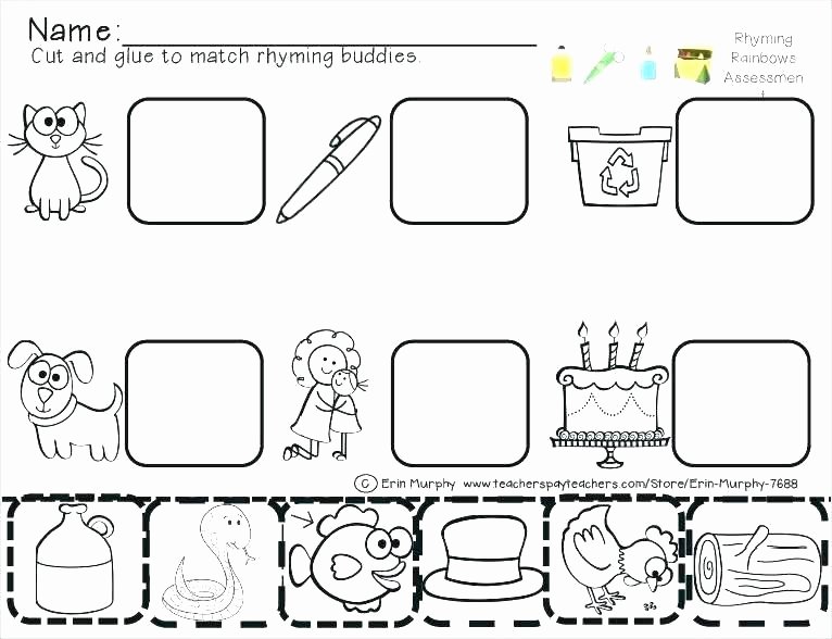 Free Cut and Paste Worksheets Lovely Letter T Cut and Paste Worksheets