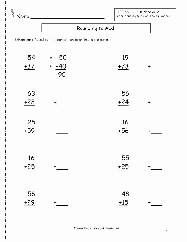 Free Estimation Worksheet Elegant Estimating Quotients Worksheets 5th Grade