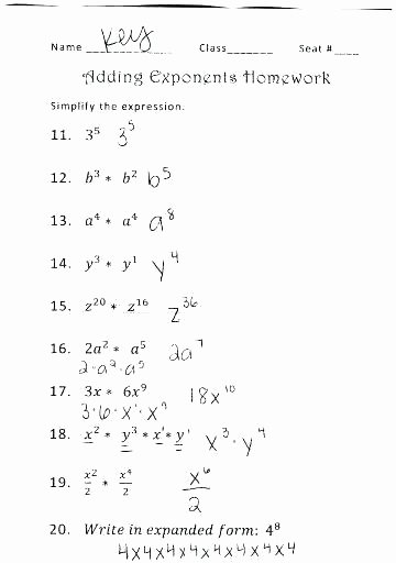 Free Exponent Worksheets order Operations Word Simple Games Free Easy Worksheets