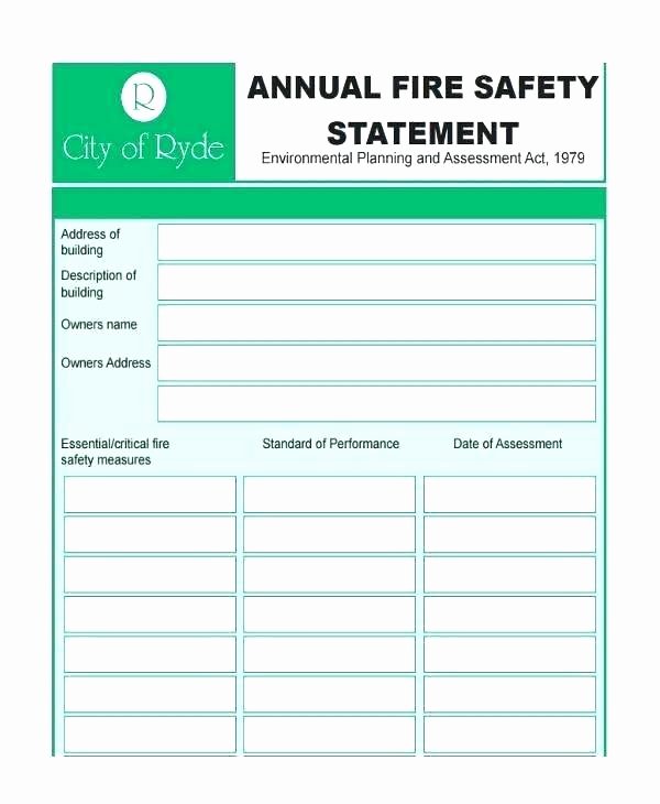 Free Fire Safety Worksheets Fire Safety Management Plan Template