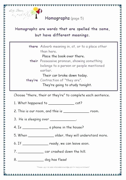 Free Homophone Worksheets What is the Difference Between Homonyms and Homophones