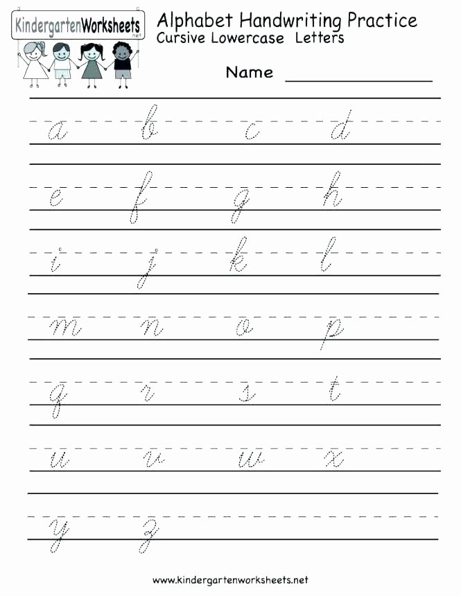 Free Letter Tracing Worksheets Pdf Cursive Letters Printable Worksheet A Z Free Tracing