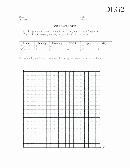 Free Line Graph Worksheets Line Graph Template Bar and Chart Excel Blank