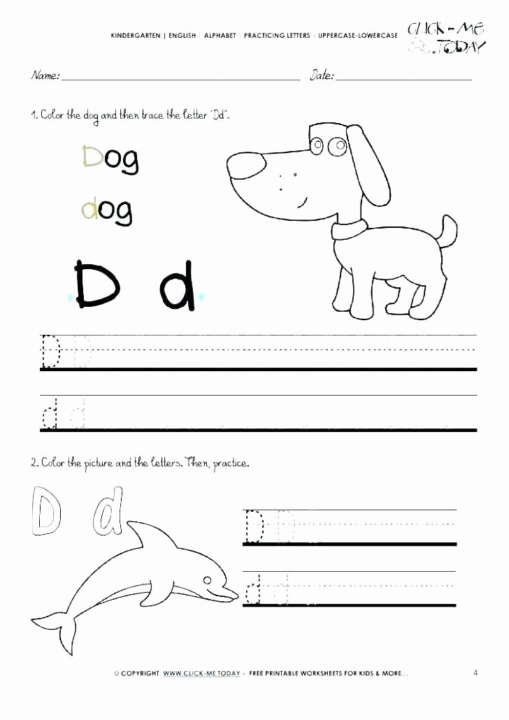 Free Printable Alphabetical order Worksheets Alphabet Writing Worksheets for Kindergarten Tracing Free