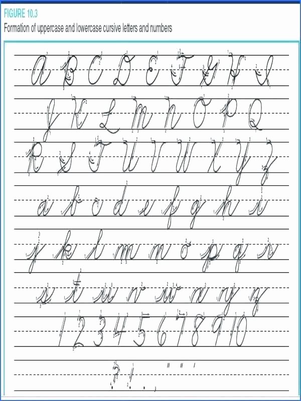 Free Printable Cursive Alphabet Chart Cursive Writing Worksheets Free English Handwriting Pdf
