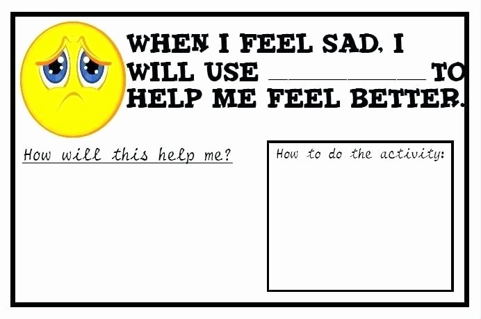 Free Printable Feelings Worksheets Feelings Worksheets for Kindergarten