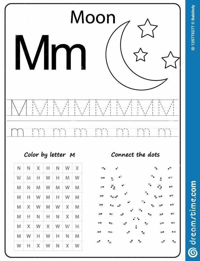 Free Printable Letter M Worksheets Letter O Worksheets Alphabet Series Easy Peasy Learners for