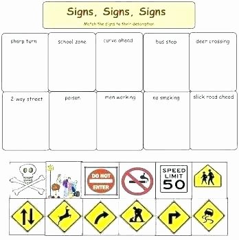 Free Printable Safety Signs Worksheets Beautiful Printable Bus Safety Worksheets