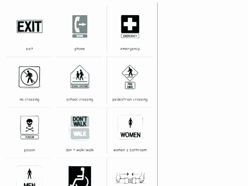 Free Printable Safety Signs Worksheets Best Of Munity Signs Worksheets Free