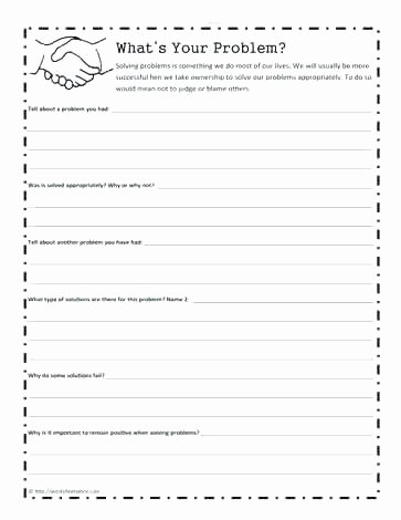 Free Printable social Skills Worksheets social Skills Worksheets for Elementary Students