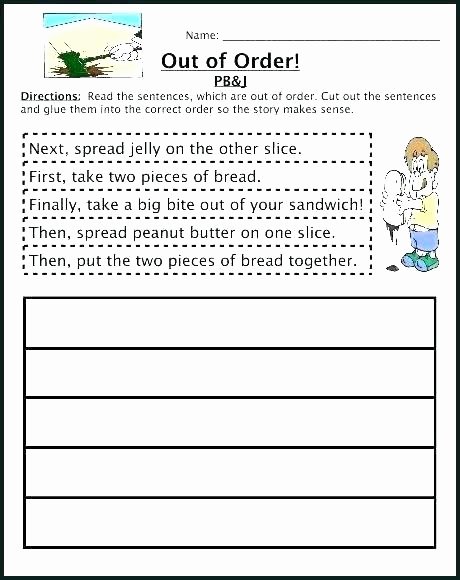 Free Printable Story Sequencing Worksheets Free Printable Sequencing Worksheets 2nd Grade