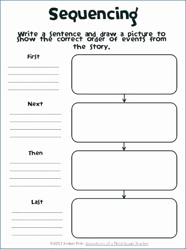 Free Printable Story Sequencing Worksheets Math Sequencing Worksheets – todosobrelacorte