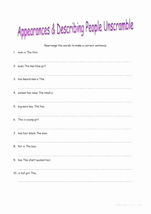 Free Sentence Structure Worksheets Awesome Writing Sentence Structure Worksheets