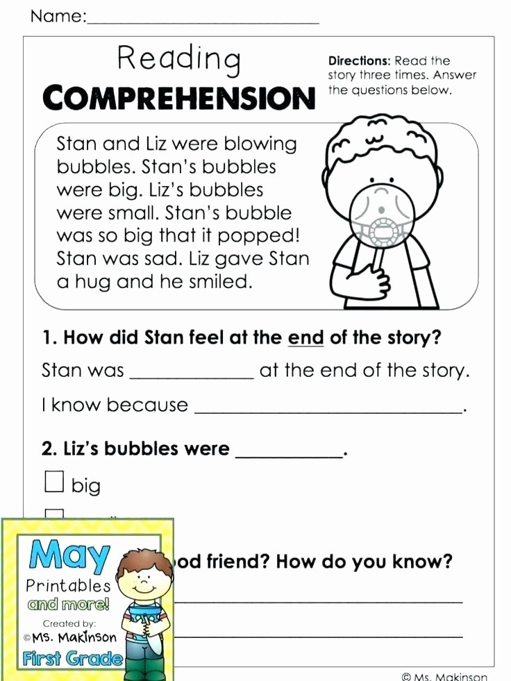 Free Sequencing Worksheets Grade Reading Worksheets Second Great Daily Prehension