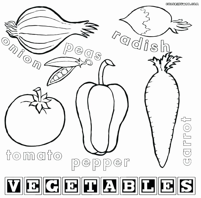 Fruits and Vegetables Worksheets Pdf Fruits Coloring Pages for Preschoolers – Teleandfo