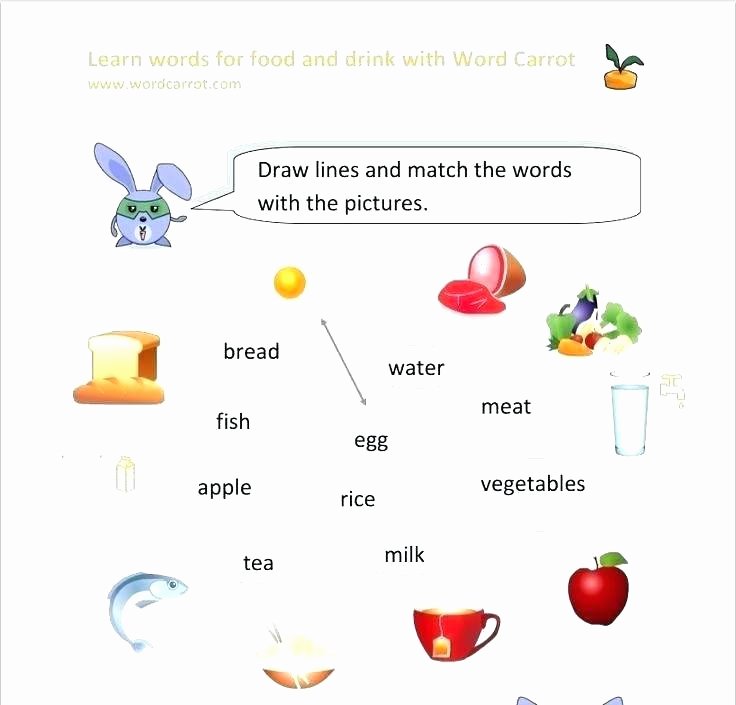 Fruits and Vegetables Worksheets Pdf Preschool Vocabulary Worksheets