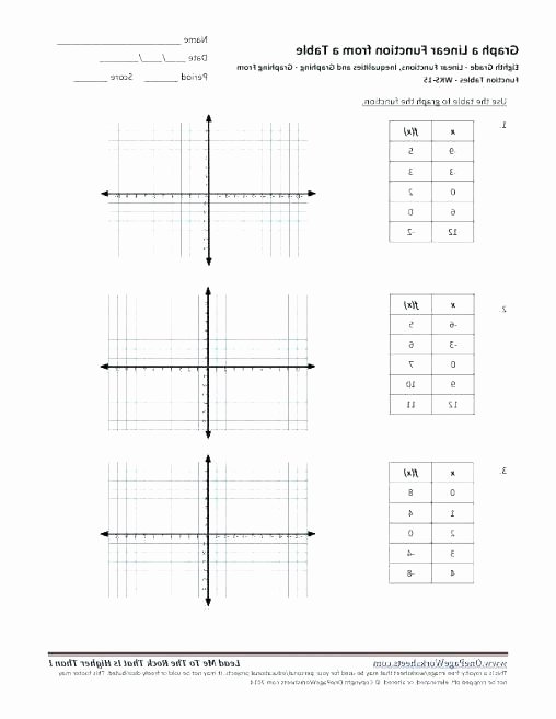 Function Table Worksheet Answer Key Eighth Grade Worksheets