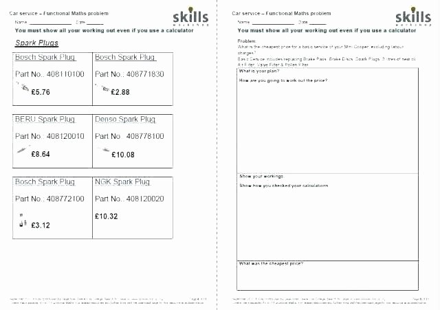 Functional Maths Worksheets Basic Math Skills Worksheets High School Download them and
