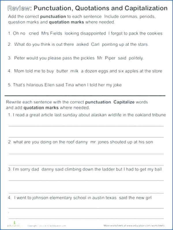 Funny Comma Mistakes Worksheets Unique Ma Worksheets Punctuation Rules Worksheets Act