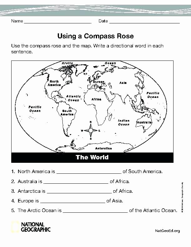 Geography Worksheets Middle School Pdf Map Skills Worksheets Middle School