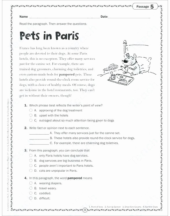 Germ Worksheets for First Grade Grade Science Ts Point View 6th Worksheets First Person