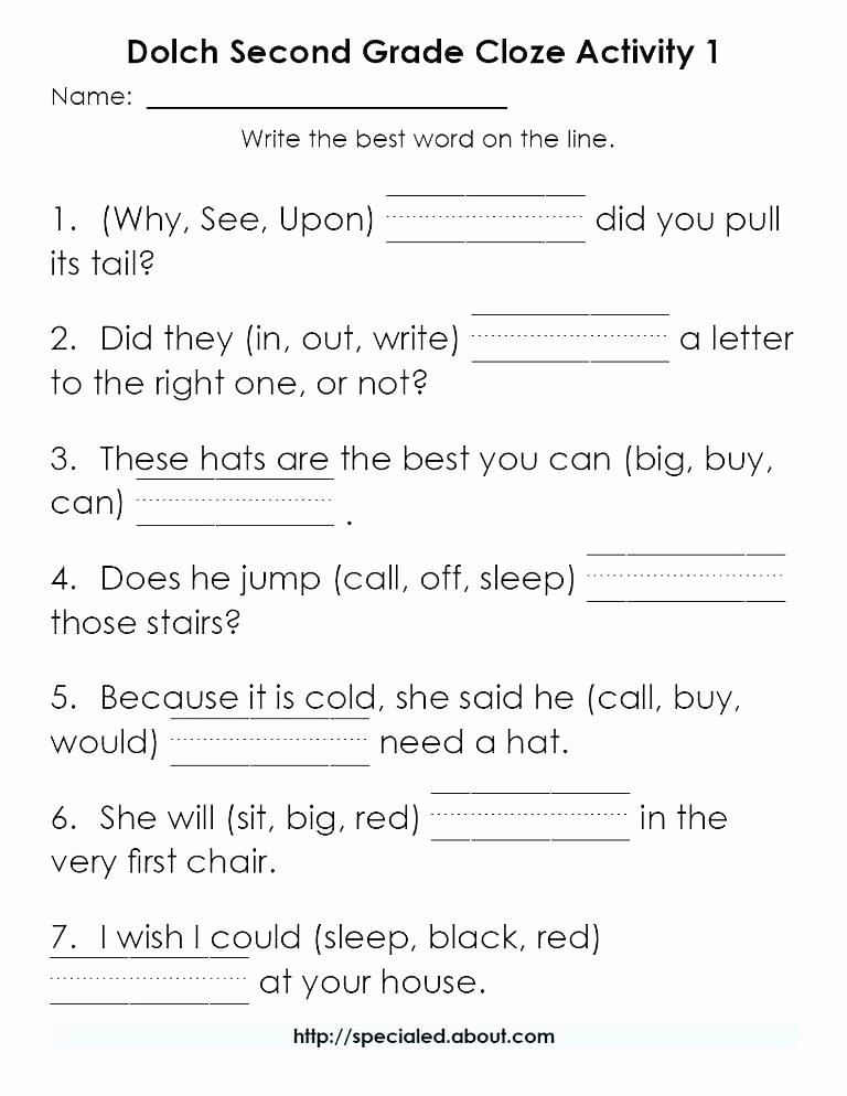 Grammar Mechanics Worksheets Sight Words Grade 2 Worksheets Second Sight Words Grade 2