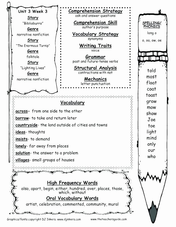 Grammar Usage and Mechanics Worksheets Context Clues Worksheets Third Grade Clue 8 Printable First