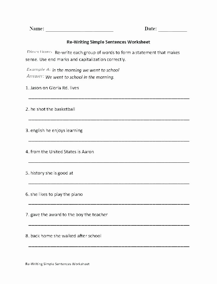 Grammar Worksheets for 8th Graders Scrambled Paragraphs Worksheets 8th Grade