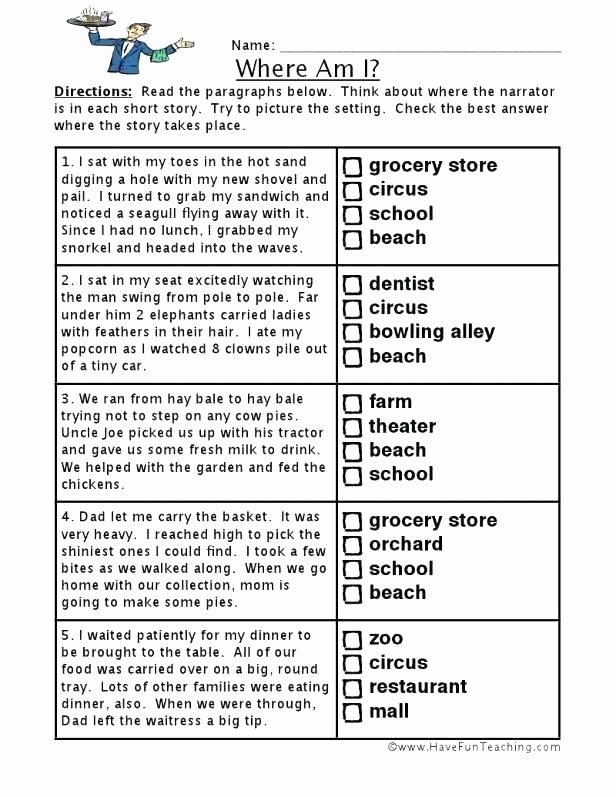 Grammar Worksheets Middle School Pdf Fun Grammar Worksheets Provide Great Language Practice for