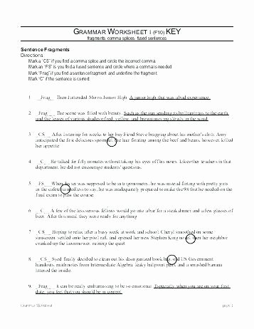 Grammar Worksheets Parallelism Answers Lovely Www Grammar Worksheets Free Grammar Exercises with